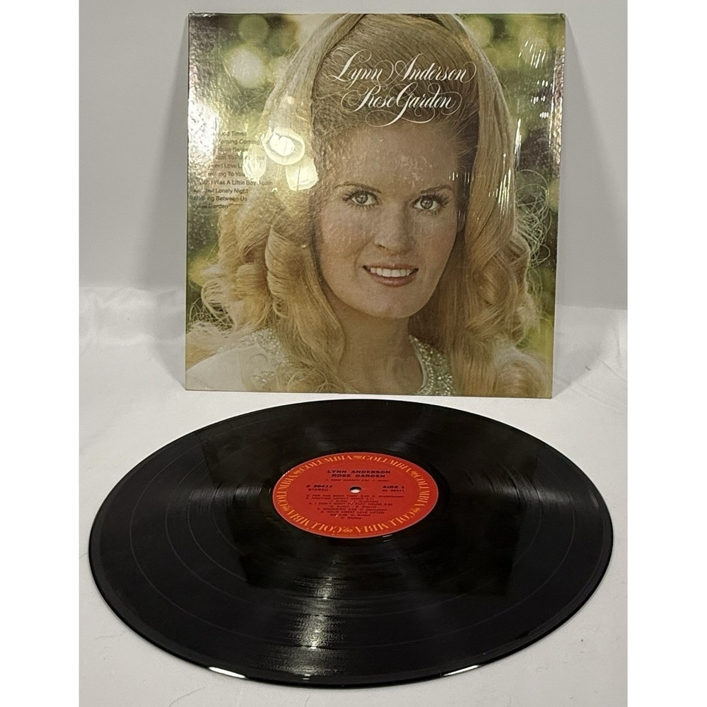 Lynn Anderson Rose Garden Vinyl Record LP 12" Columbia C30411 Classic Country